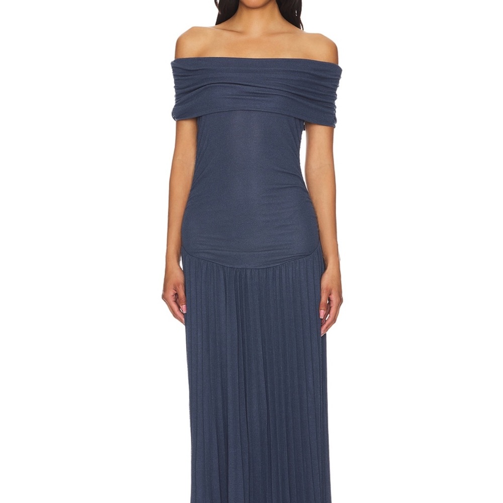 Lioness Midnight Blue Knit Dress